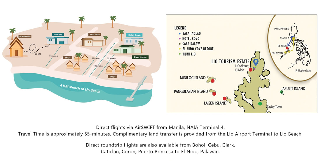 Lio Estate Resort location map